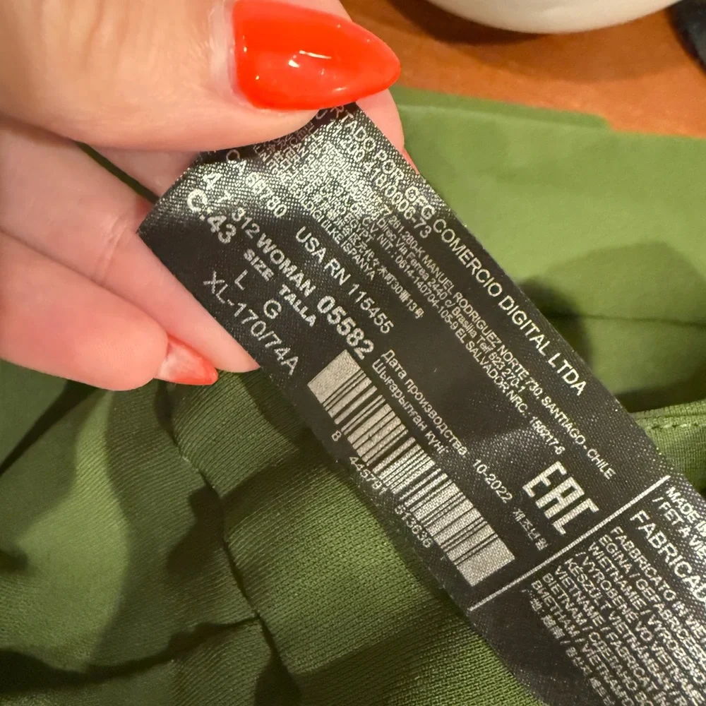 Mango Olive Green Pants - Picture 7 of 8